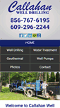 Mobile Screenshot of callahanwelldrilling.com